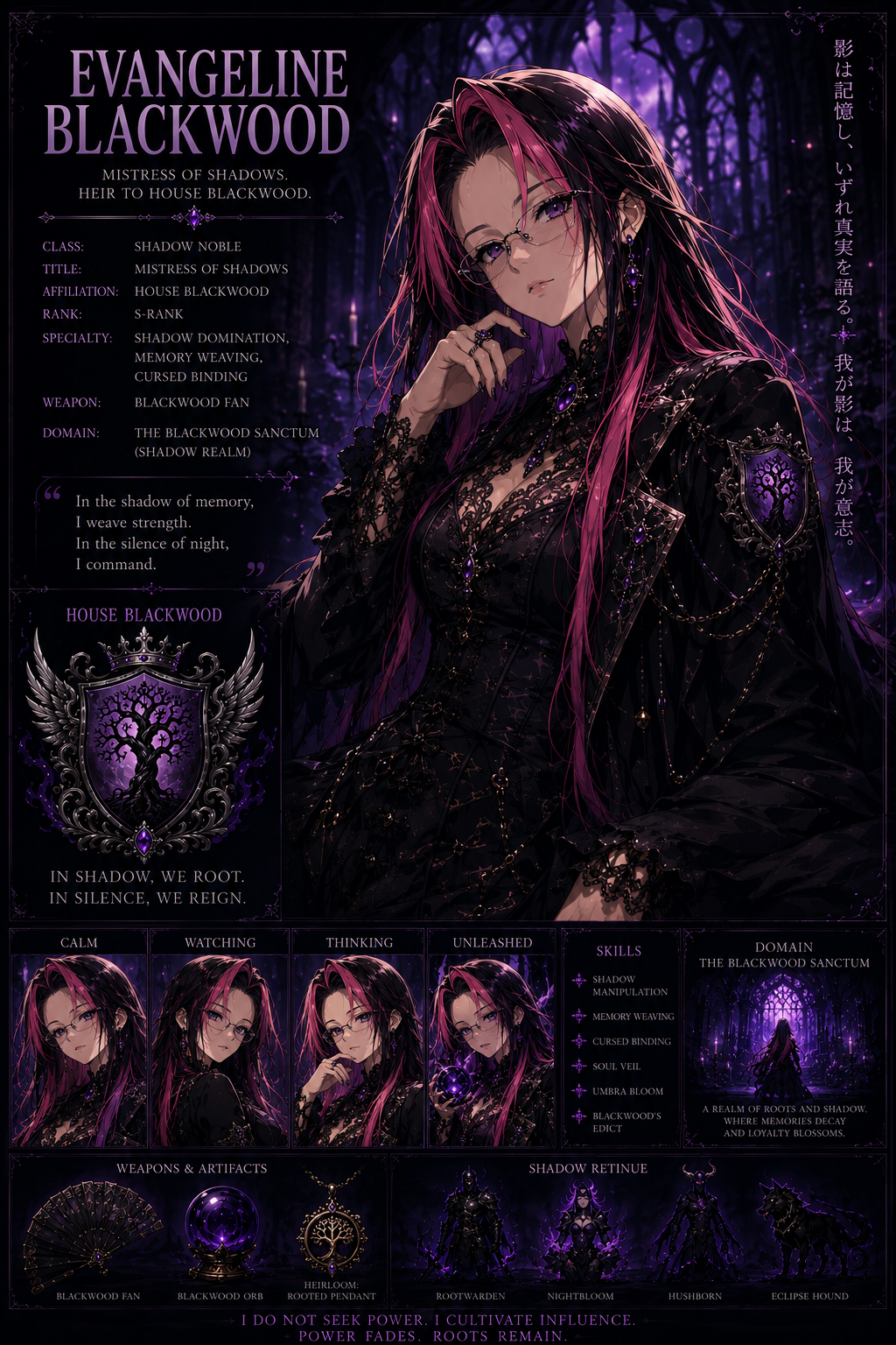Crown and Glory:  Meet Lady Blackwood